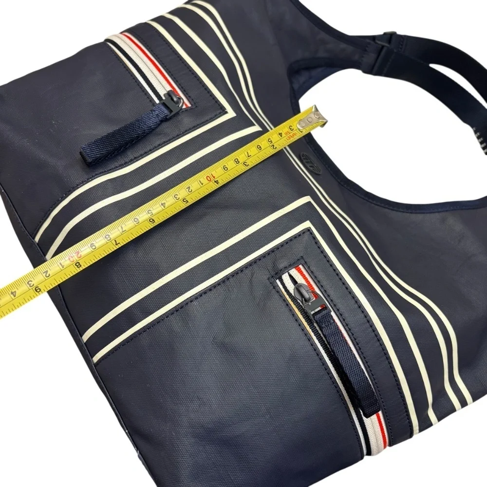 Tory Burch sport blue tote bag